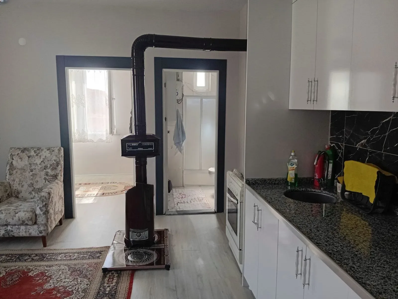 Palandöken Börekli'de 4 Yaşında 130 m² 2 Satılık Daire - Fotoğraf 6