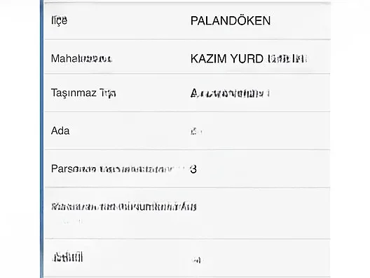 Palandöken Abdurrahman Gazi'de 98 m² Satılık Arsa