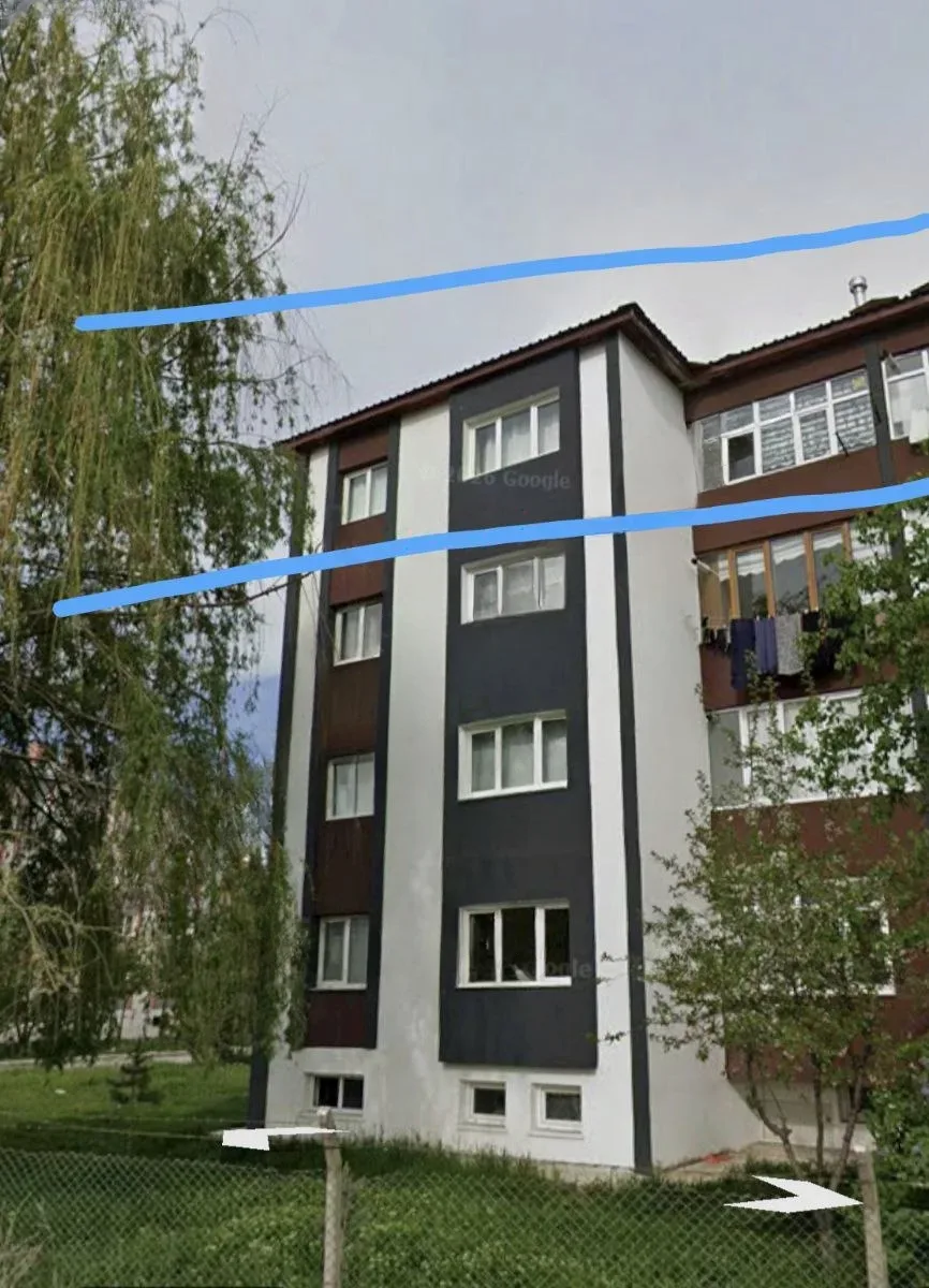 Aziziye Merkez'de 4. Kat 110 m² 3+1 Satılık Daire