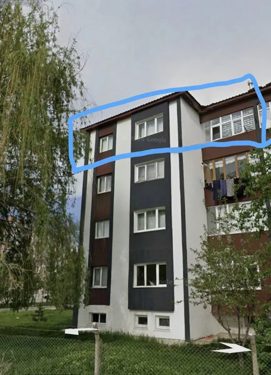 Aziziye Merkez'de 4. Kat 110 m² 3+1 Satılık Daire