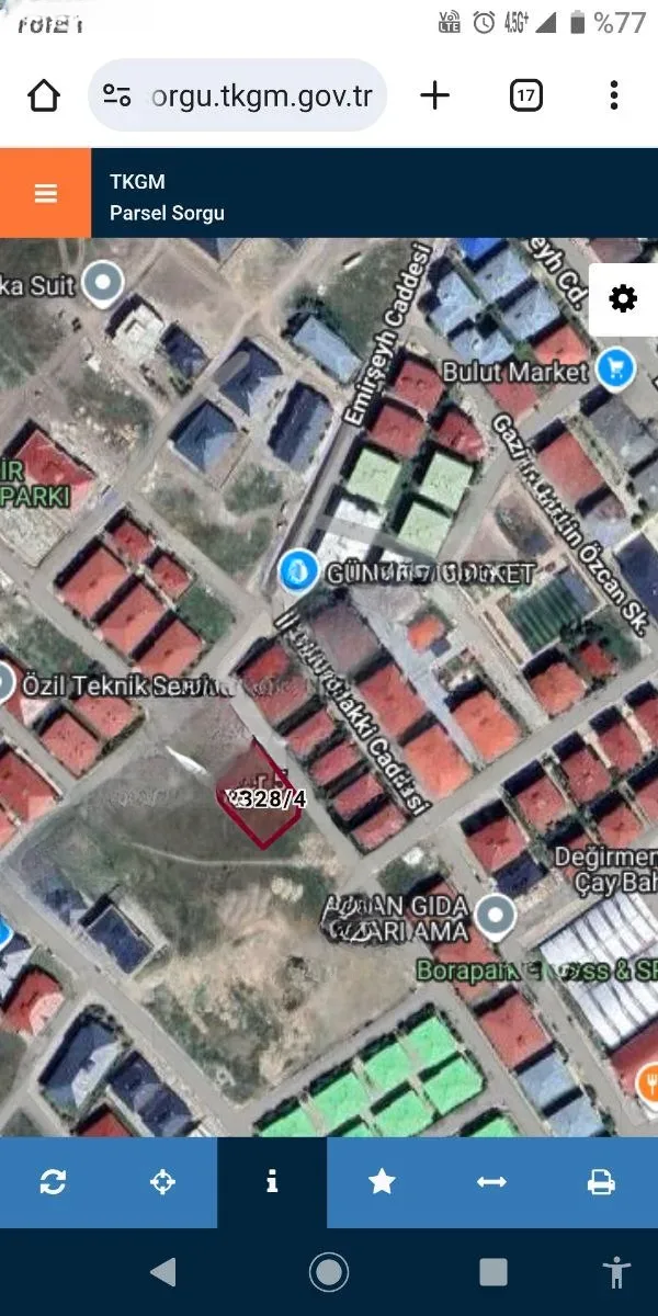 Aziziye Merkez'de 202 m² Satılık Arsa - 2