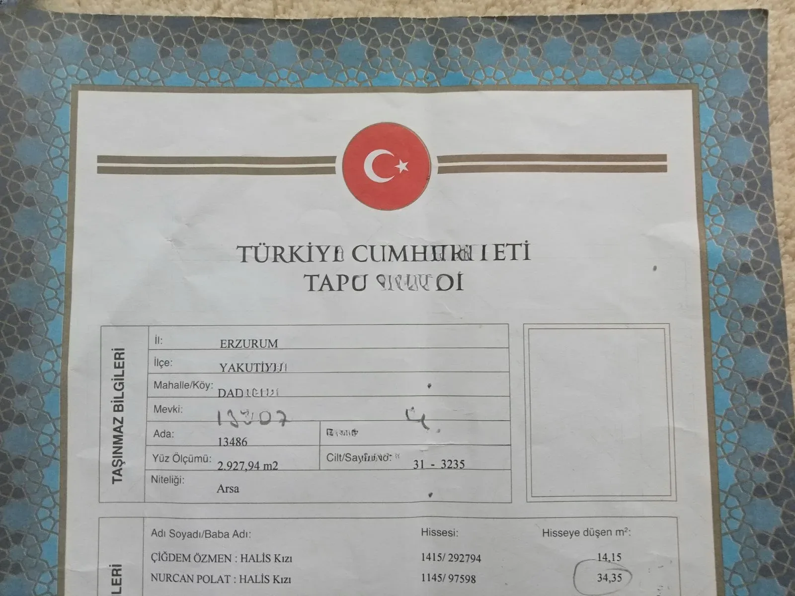 Yakutiye Merkez'de Satılık Arsa - 1