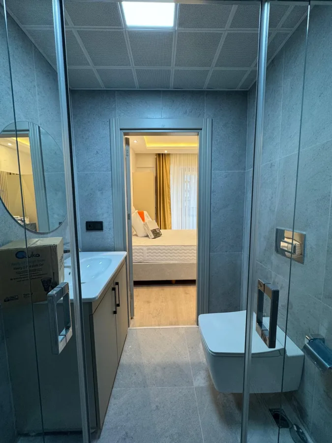 Palandöken Rezidans’ta 1+1 Full Eşyalı Kiralık Daire - Fotoğraf 11