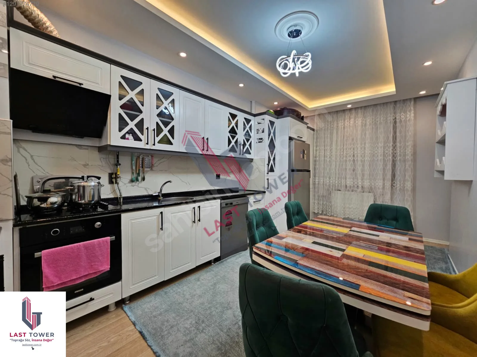 ERZURUM SATILIK 3+1 DAİRE ARA/6 KAT 170M² YAKUTIYE