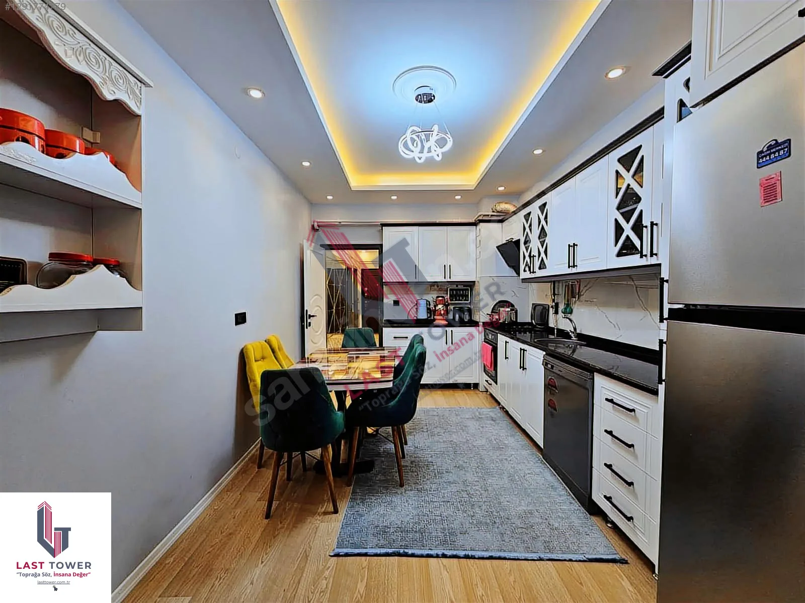 ERZURUM SATILIK 3+1 DAİRE ARA/6 KAT 170M² YAKUTIYE