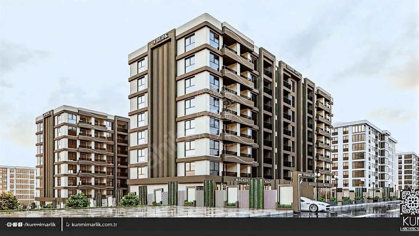 ERZURUM SATILIK SIFIR 1+1 DAİRE | 42M² PALANDÖKEN - Fotoğraf 20