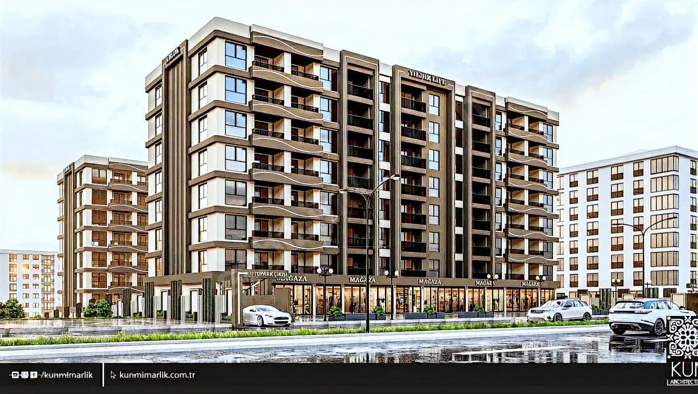 ERZURUM SATILIK SIFIR 1+1 DAİRE | 42M² PALANDÖKEN - Fotoğraf 21