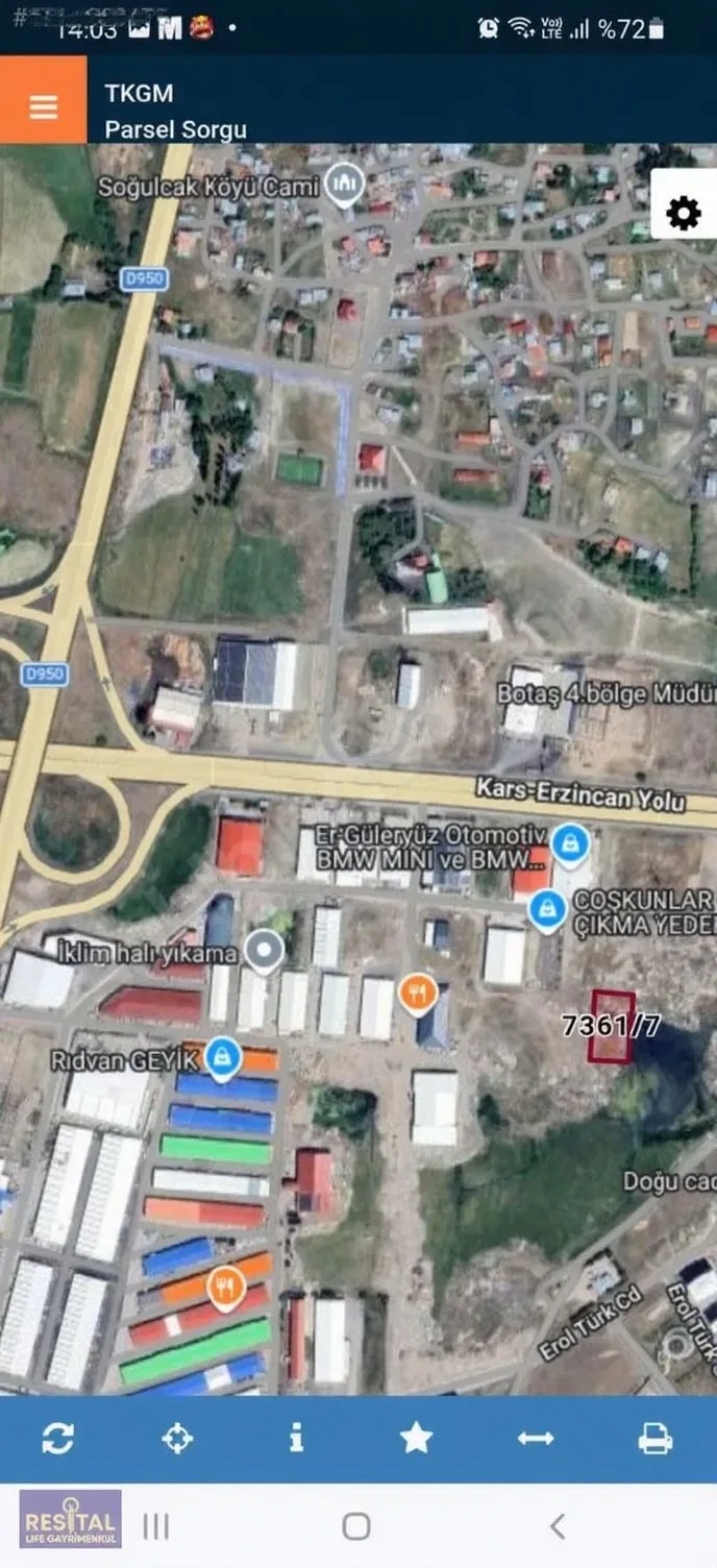 6700M² SATILIK ARSA ERZURUM YAKUTIYE