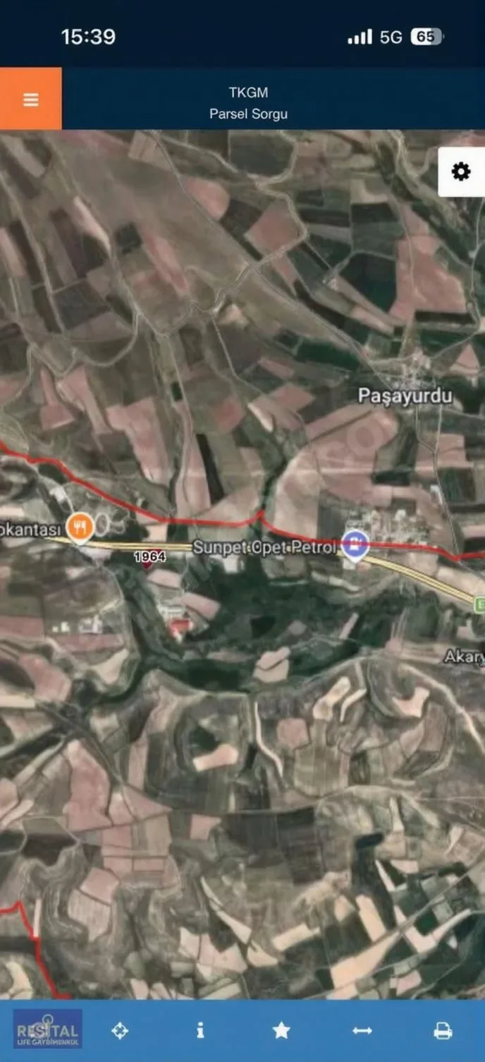 ERZURUM SATILIK ARSA 4692M² AZIZIYE ÇIĞDEMLI MH.