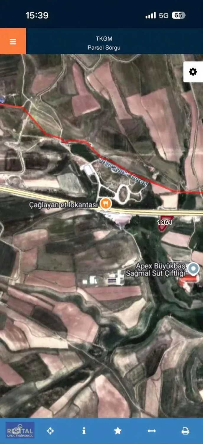 ERZURUM SATILIK ARSA 4692M² AZIZIYE ÇIĞDEMLI MH. - Fotoğraf 7