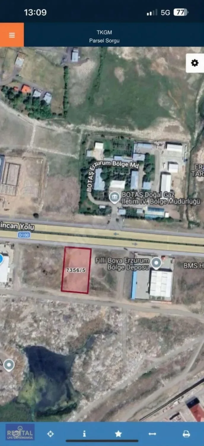 4206M² SATILIK ARSA ERZURUM YAKUTIYE