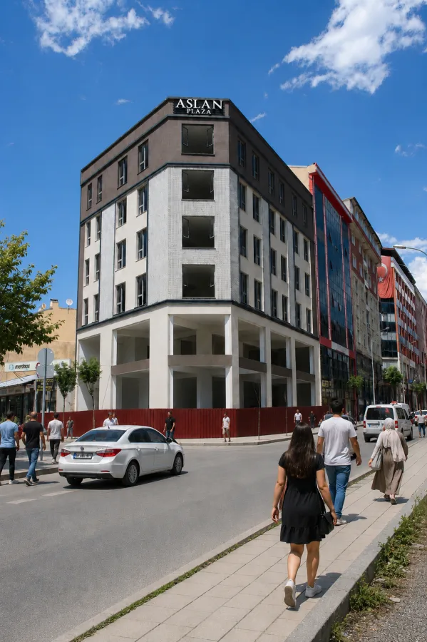 ERZURUM MERKEZDE YENİ TESLİM 1.000 m² KURUMSAL TİCARİ BİNA
